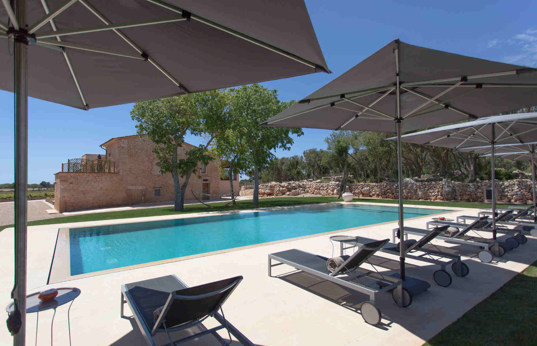 Piscine Finca Gomera - Hôtel Majorque, Baléares - Espagne