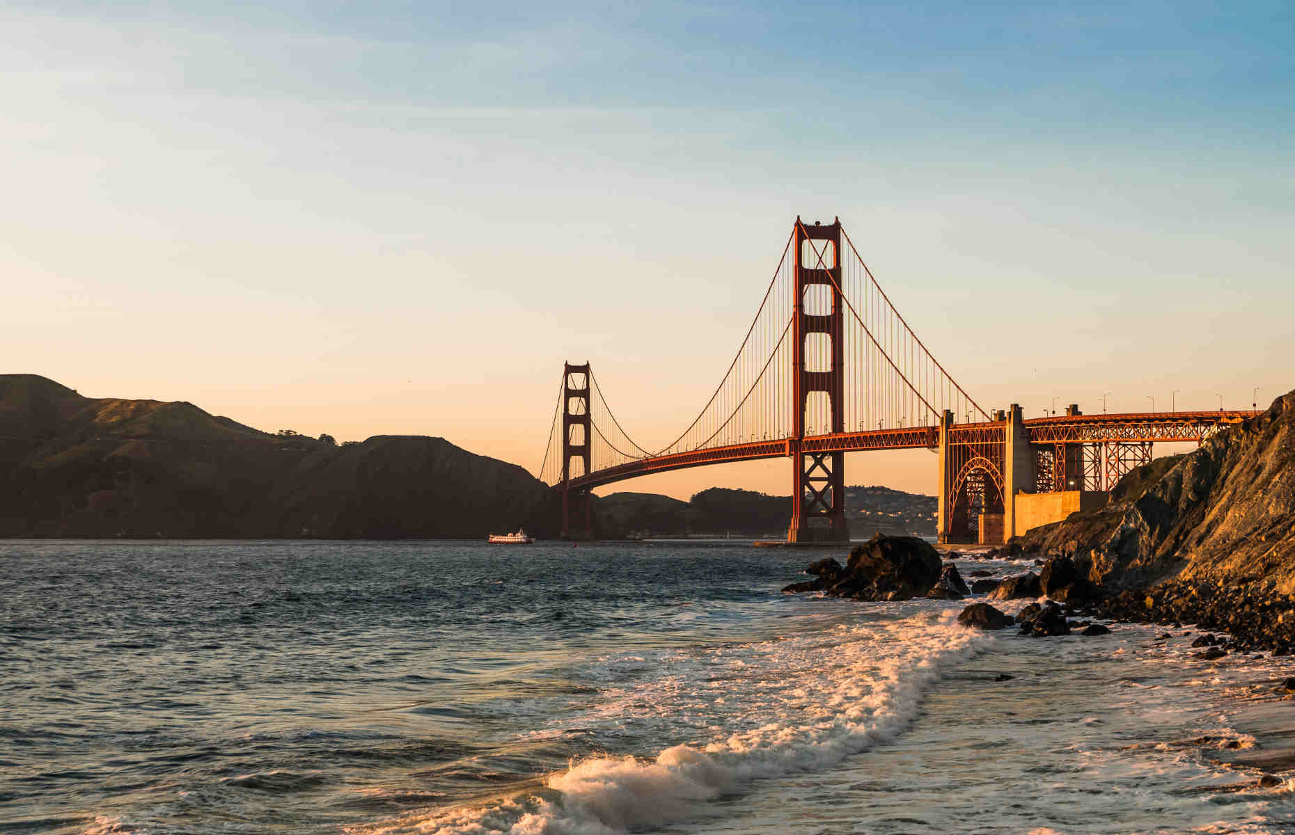 Golden Gate San Francisco -Voyage Ouest américain, Etats-Unis