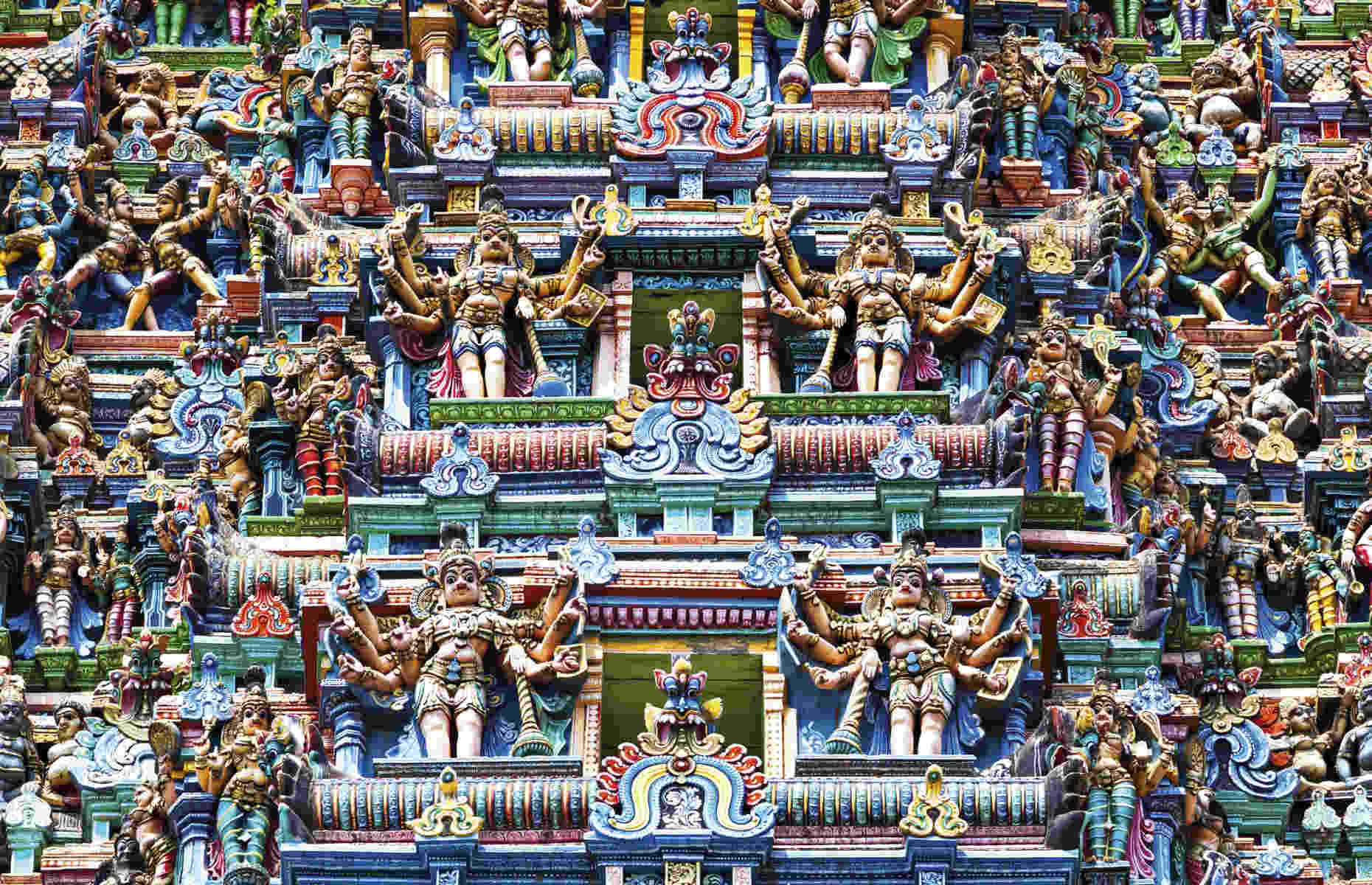 Temple de Meenashi à Madurai - Voyage Tamil Nadu, Inde