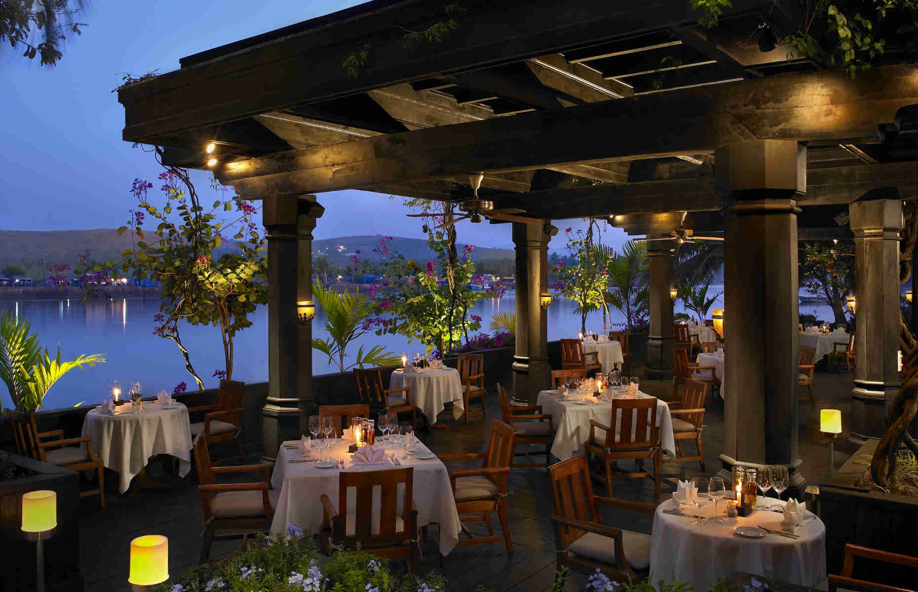 Restaurant The Riverside The Leela Goa - Hôtel Goa, Inde