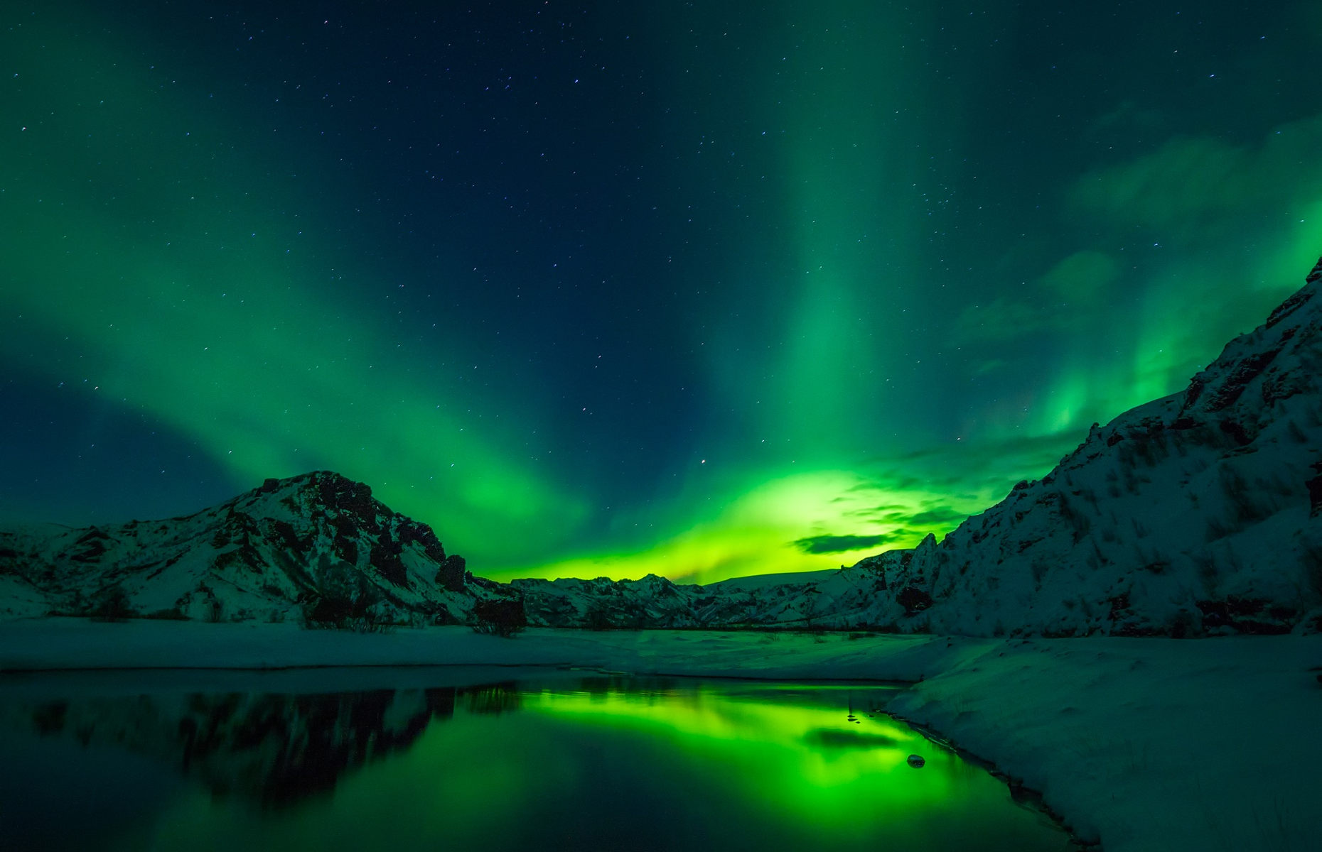 Aurores boréales Croisière Hurtigruten - Voyage Islande