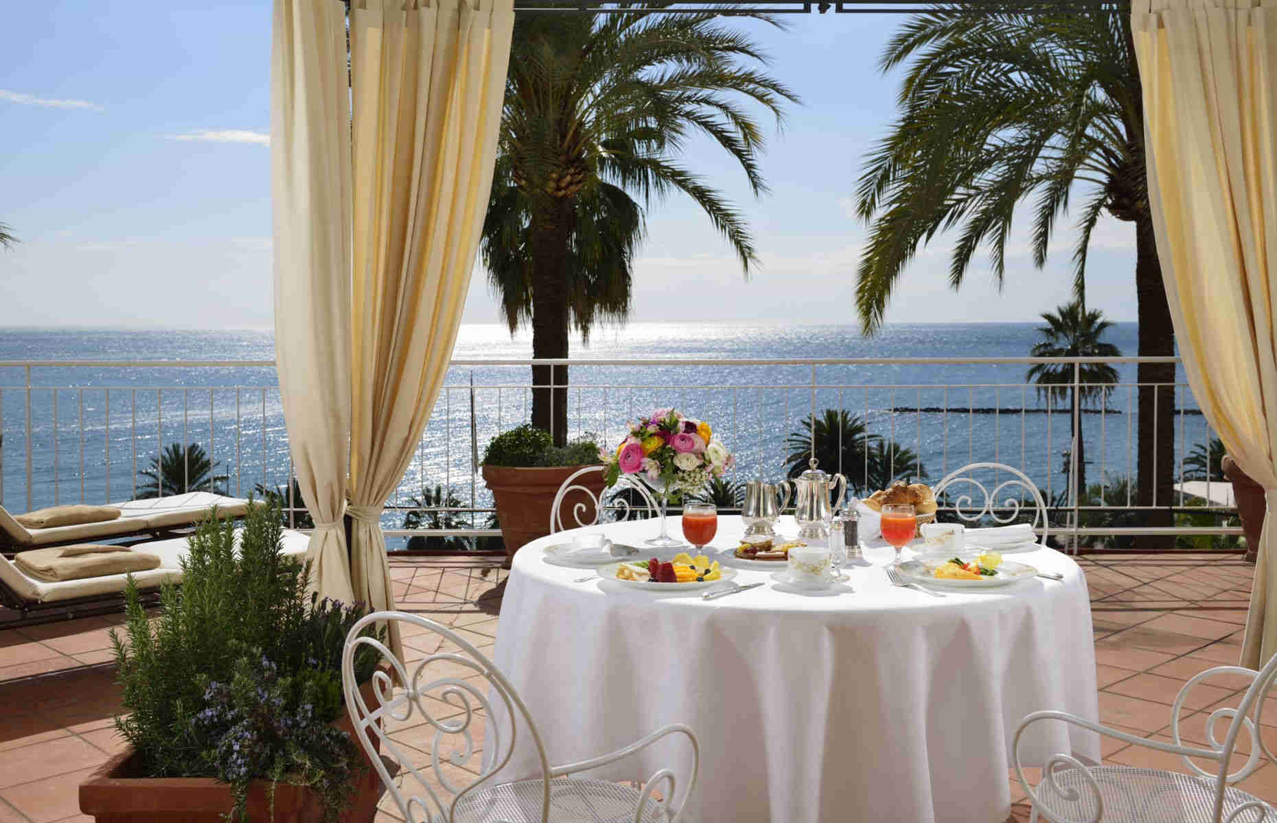 Petit déjeuner au Royal Hotel Sanremo - Hôtel Sanremo, Italie