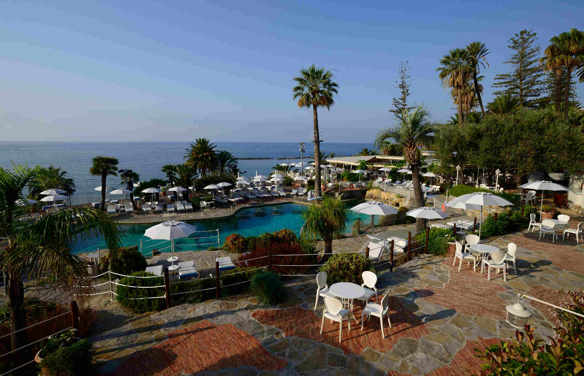 Piscine Royal Hotel Sanremo - Hôtel Sanremo, Italie