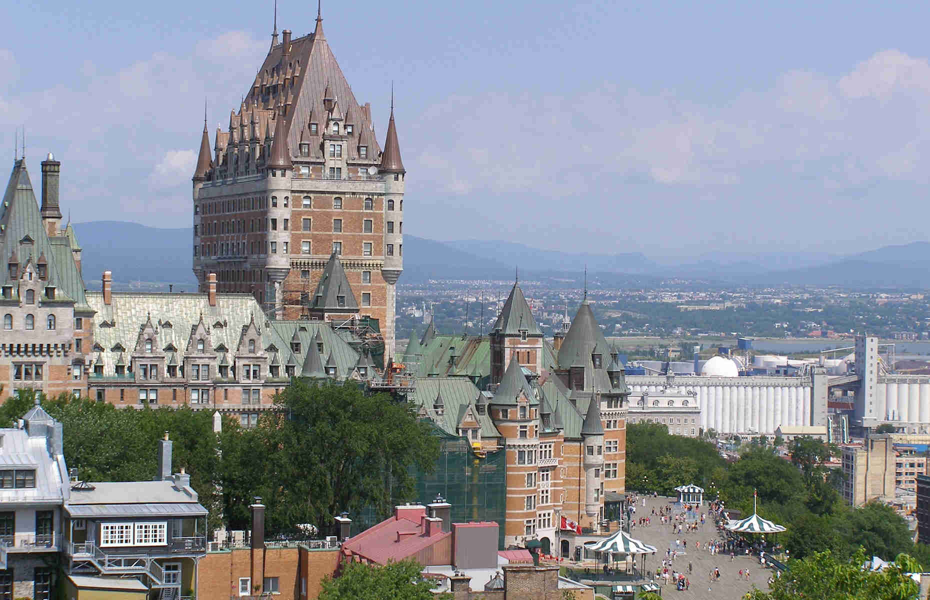 Québec Château Frontenac - Voyage au Québec