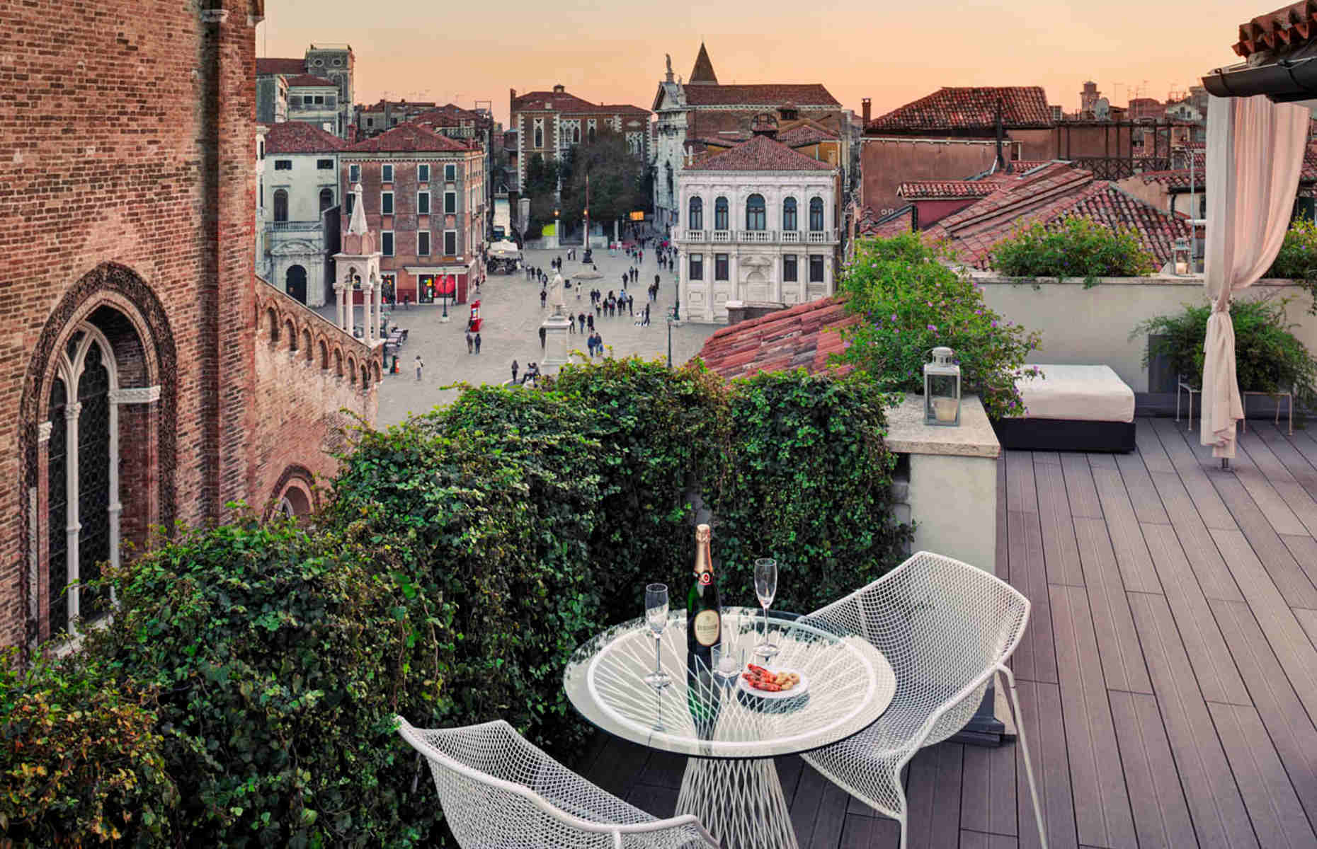 Terrasse avec vue Bloom Guest House - Voyage Venise, Italie