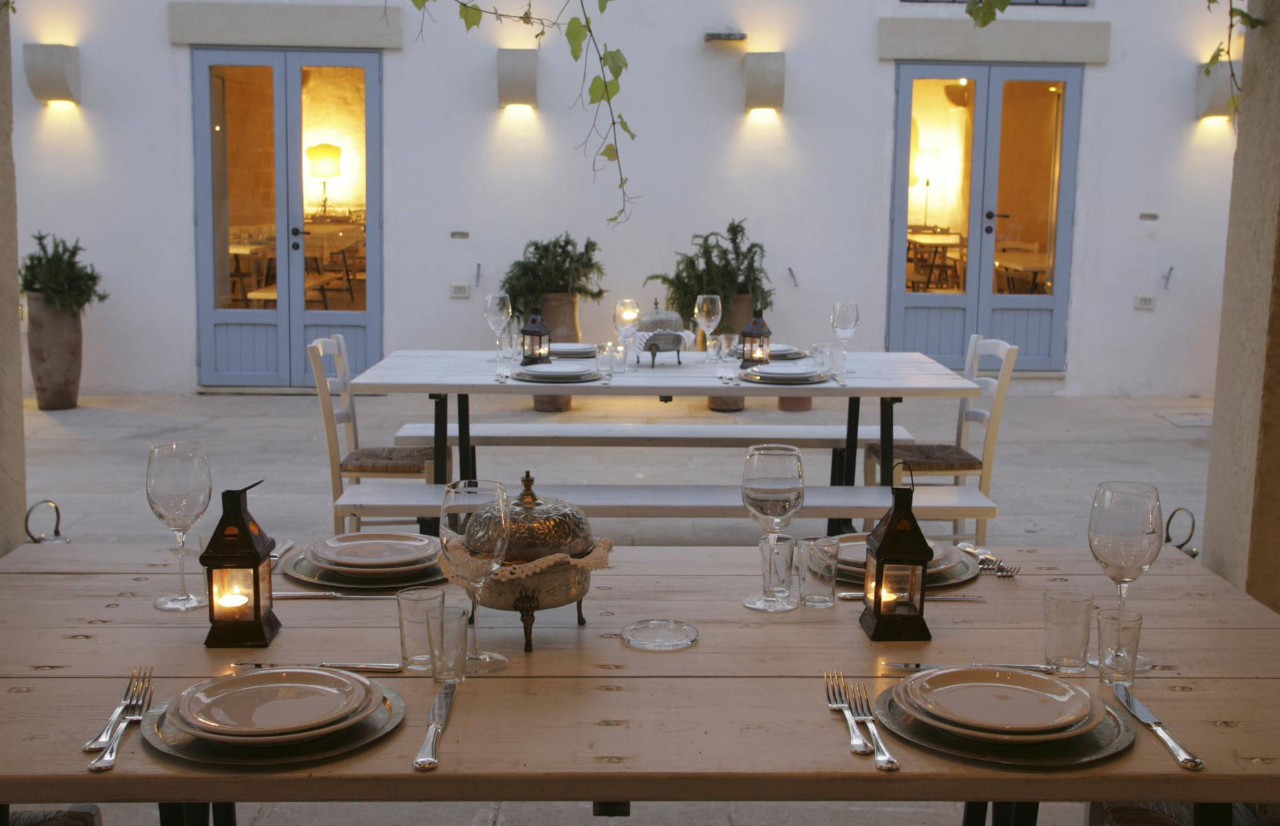 Restaurant Masseria Montelauro - Voyage Pouilles, Italie