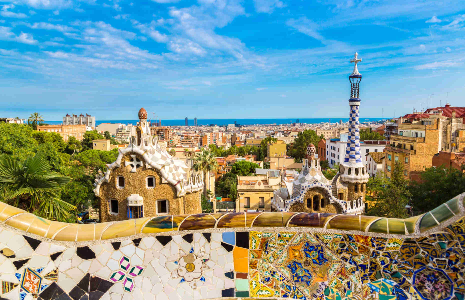 Parc Guell Barcelone - Voyage Catalogne, Espagne