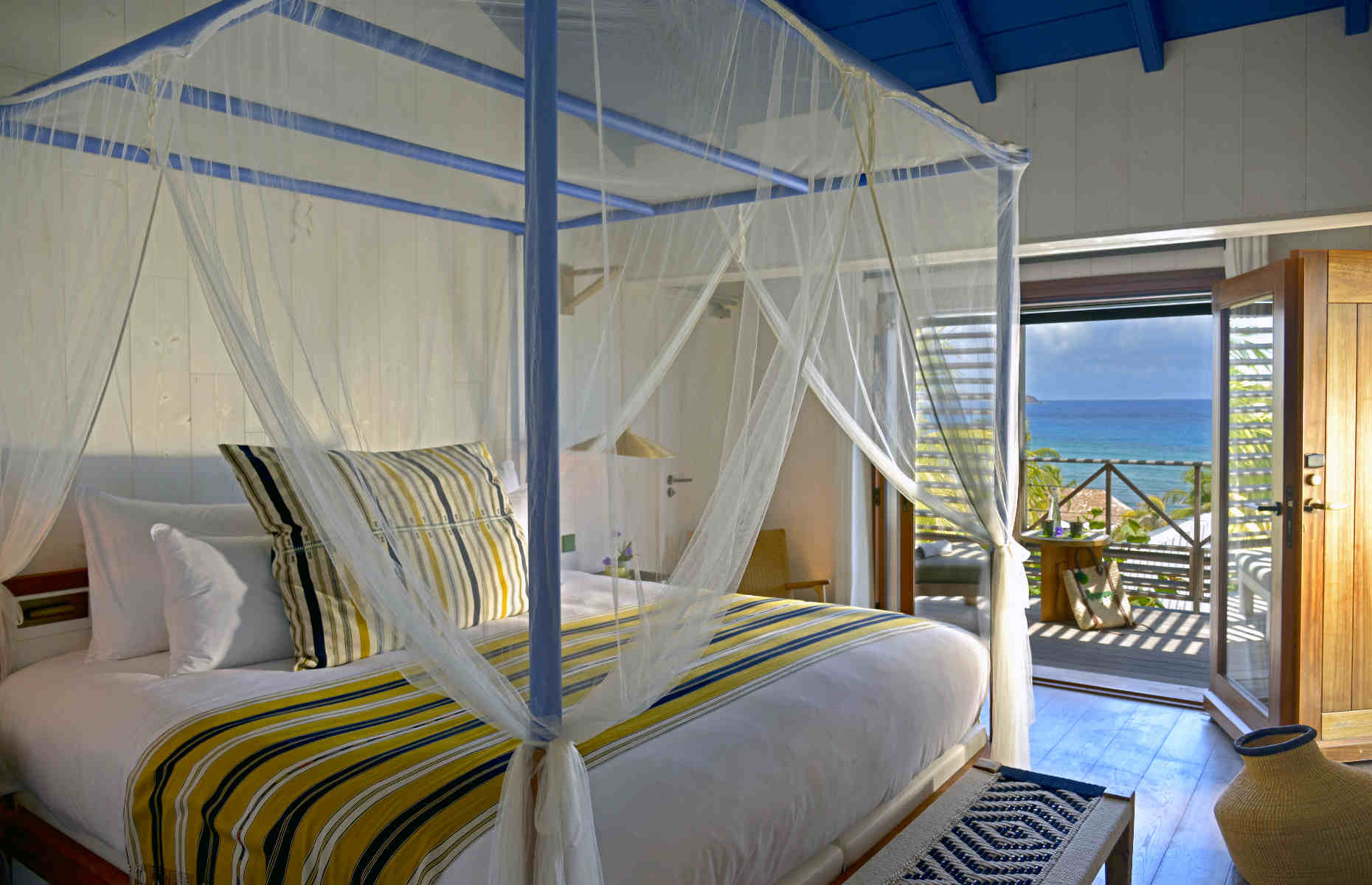 Chambre Ocean Deluxe Hôtel Manapany - Hotel St Barthélemy, Voyage Caraïbes