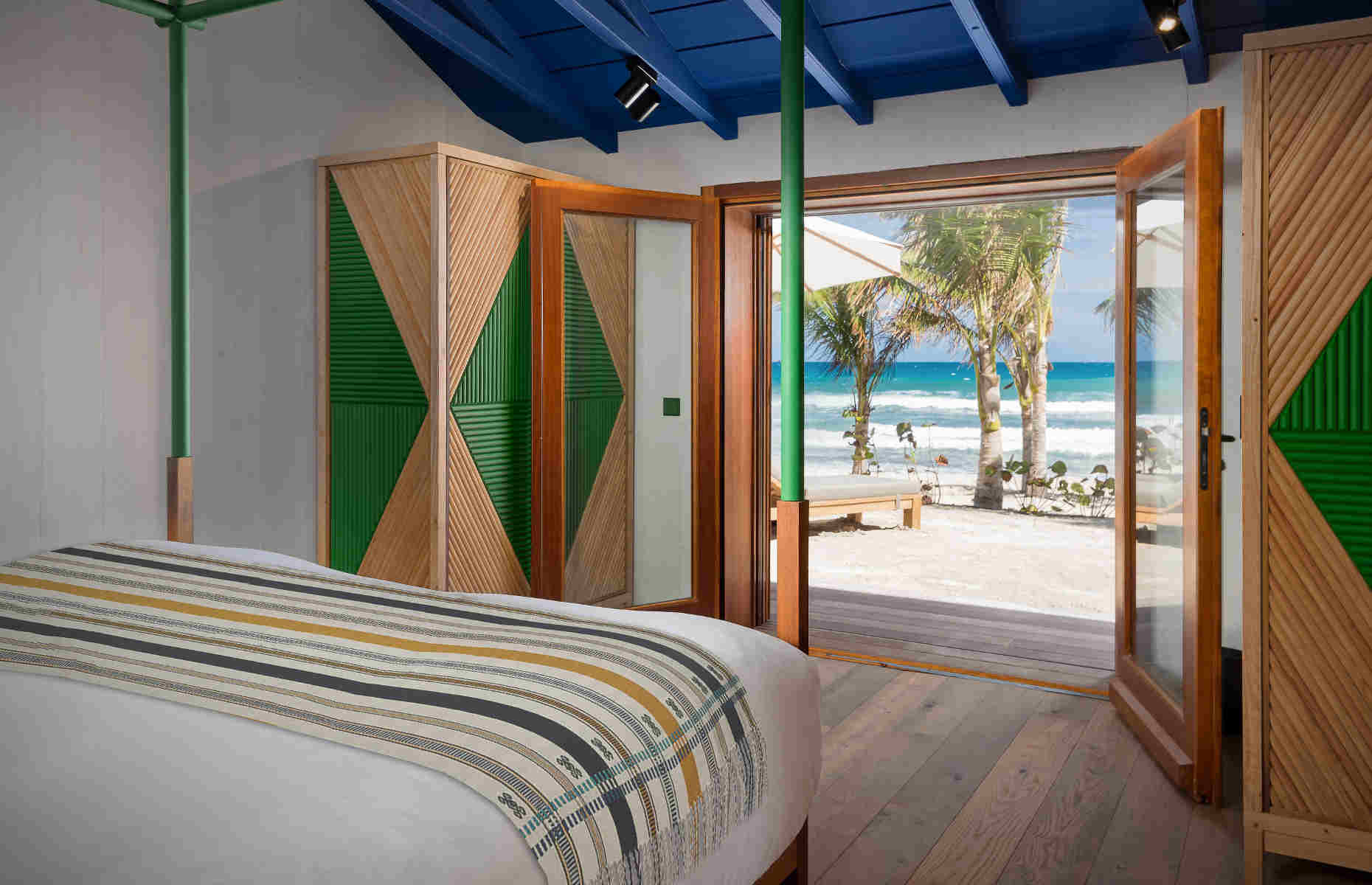 Suite Beachside Hôtel Manapany - Hotel St Barthélemy, Voyage Caraïbes