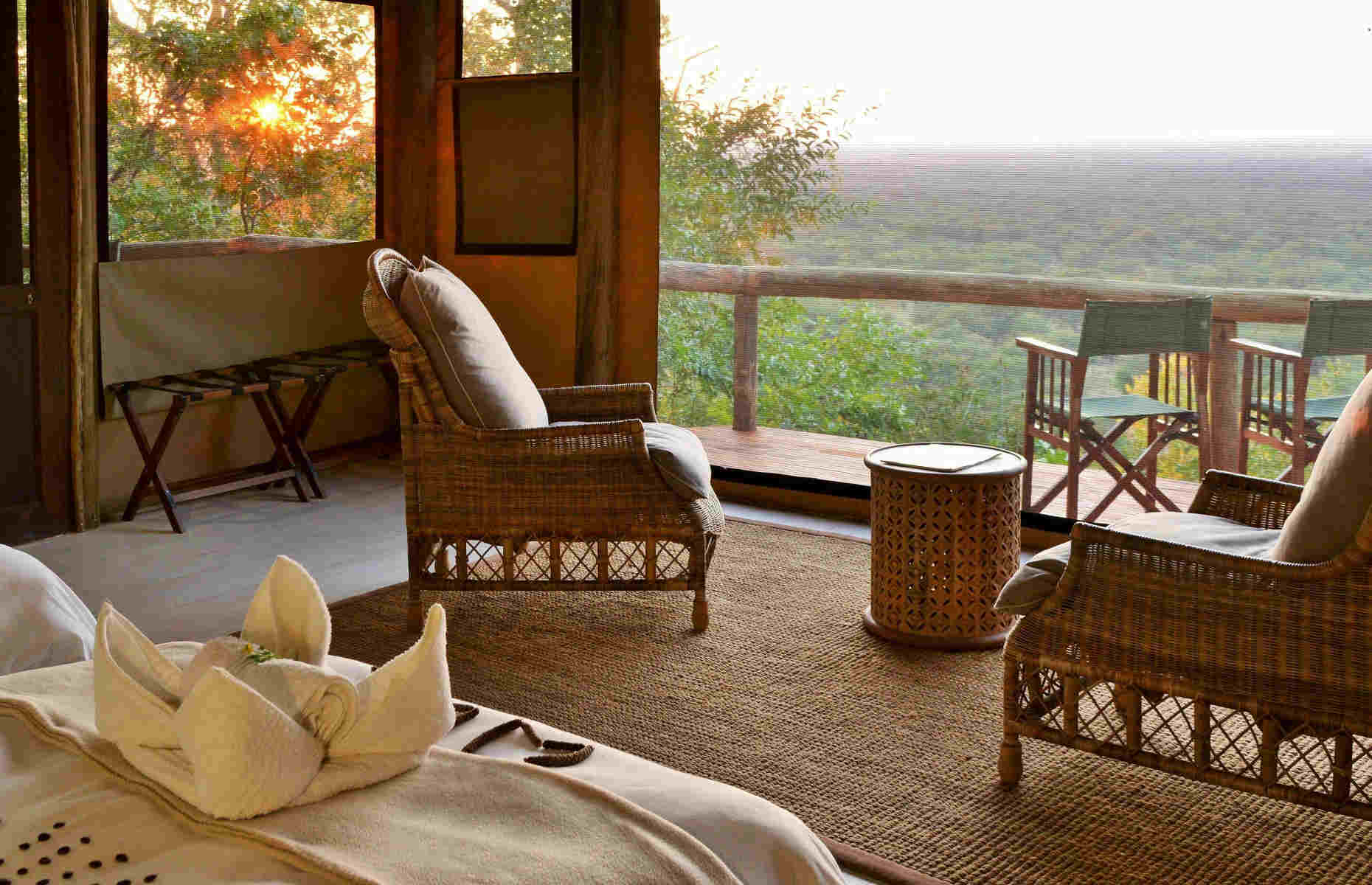 Chambre avec vue Ghoha Hills Savuti Lodge - Lodge Parc National de Chobe, Botswana