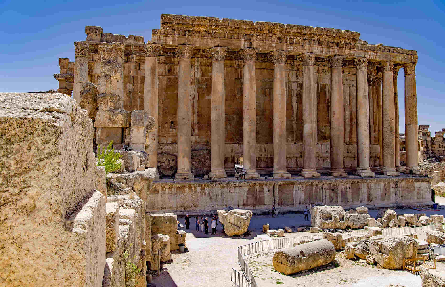 Temple de Baalbek- Voyage au Liban