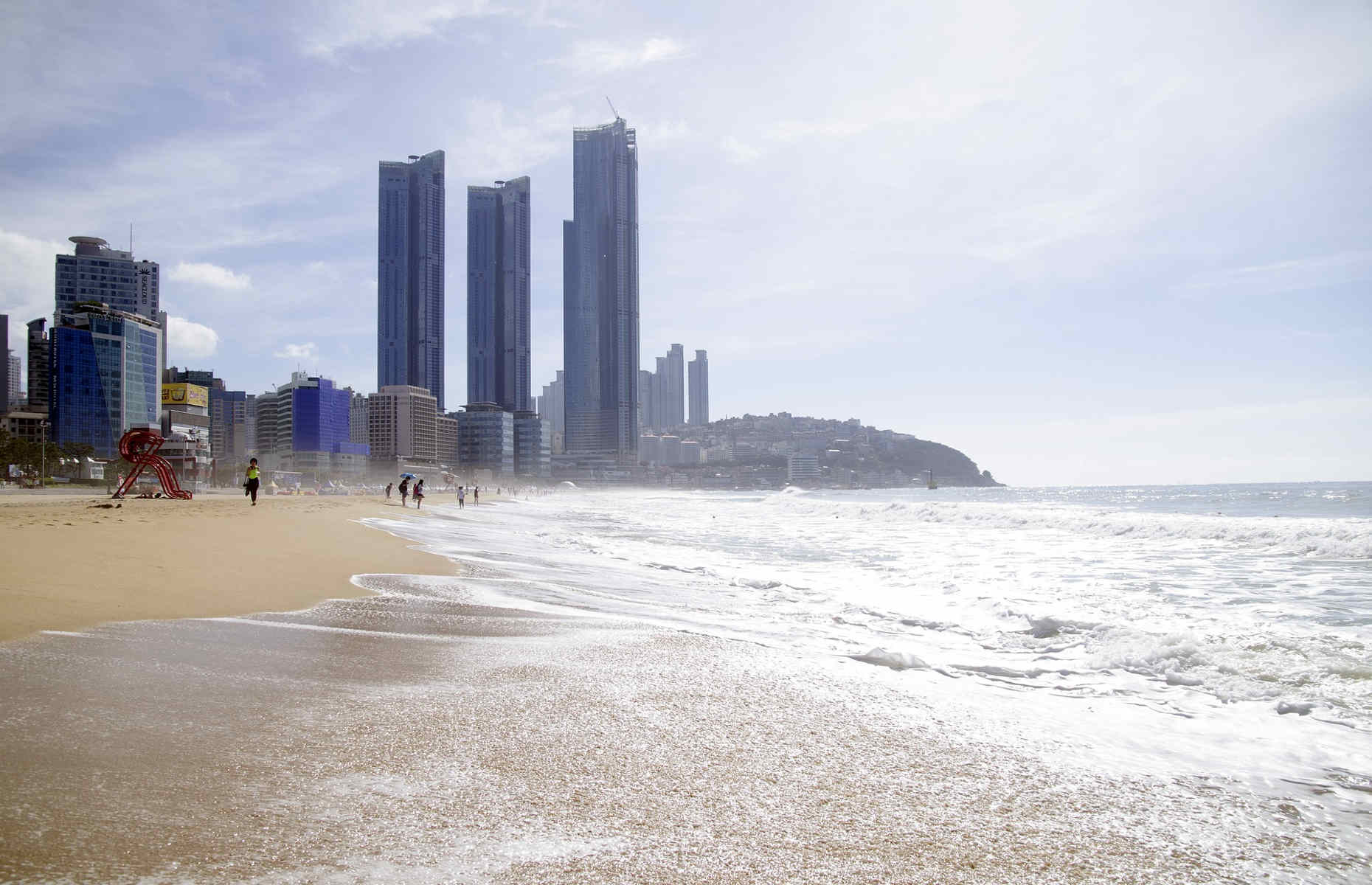 Plage de Haeundae, Busan - Voyage Corée