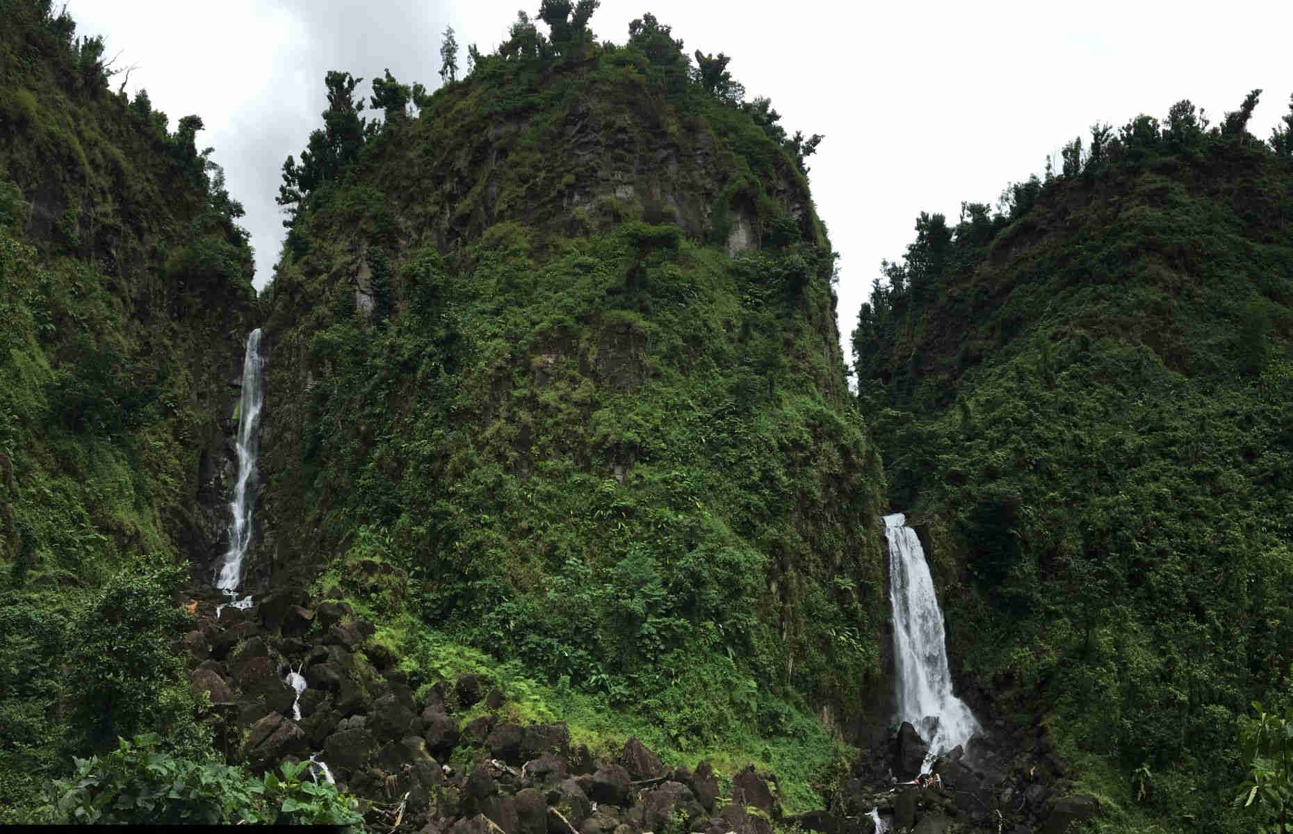 Trafalgar Falls - Voyage la Dominique, Caraïbes