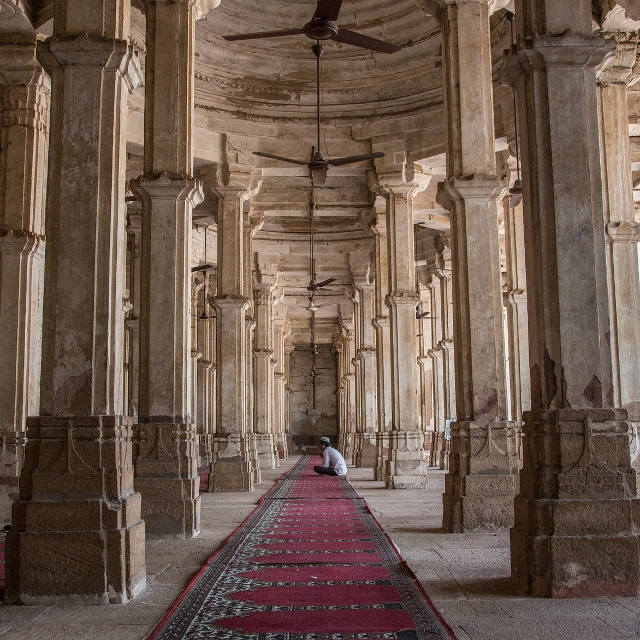 Mosquée Ahmedabad - Voyage Gujarat