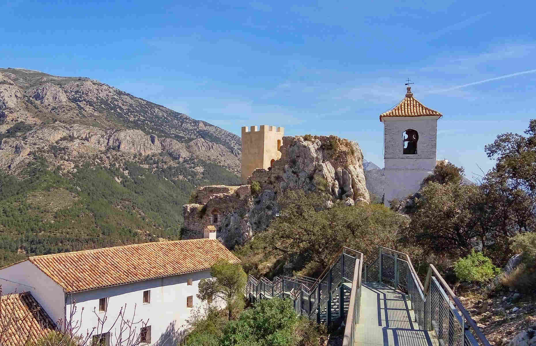 El Castell de Guadalest, province d'Alicante - Séjour Espagne
